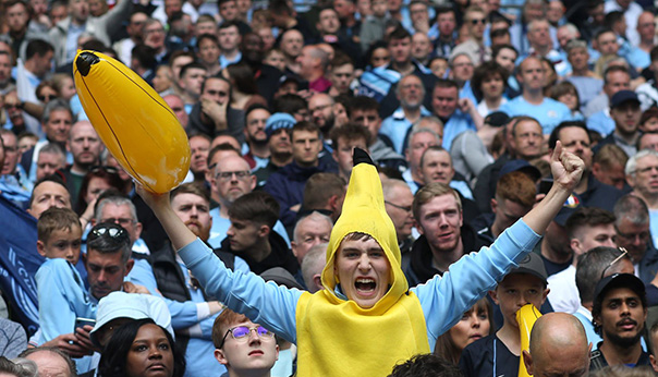 Supporters de manchester city