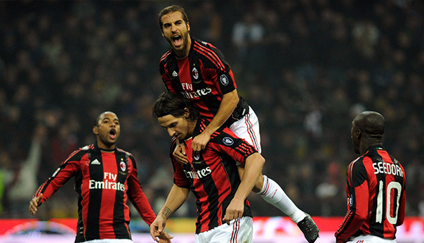 Joueurs Milan AC Zlatan Ibrahimovic