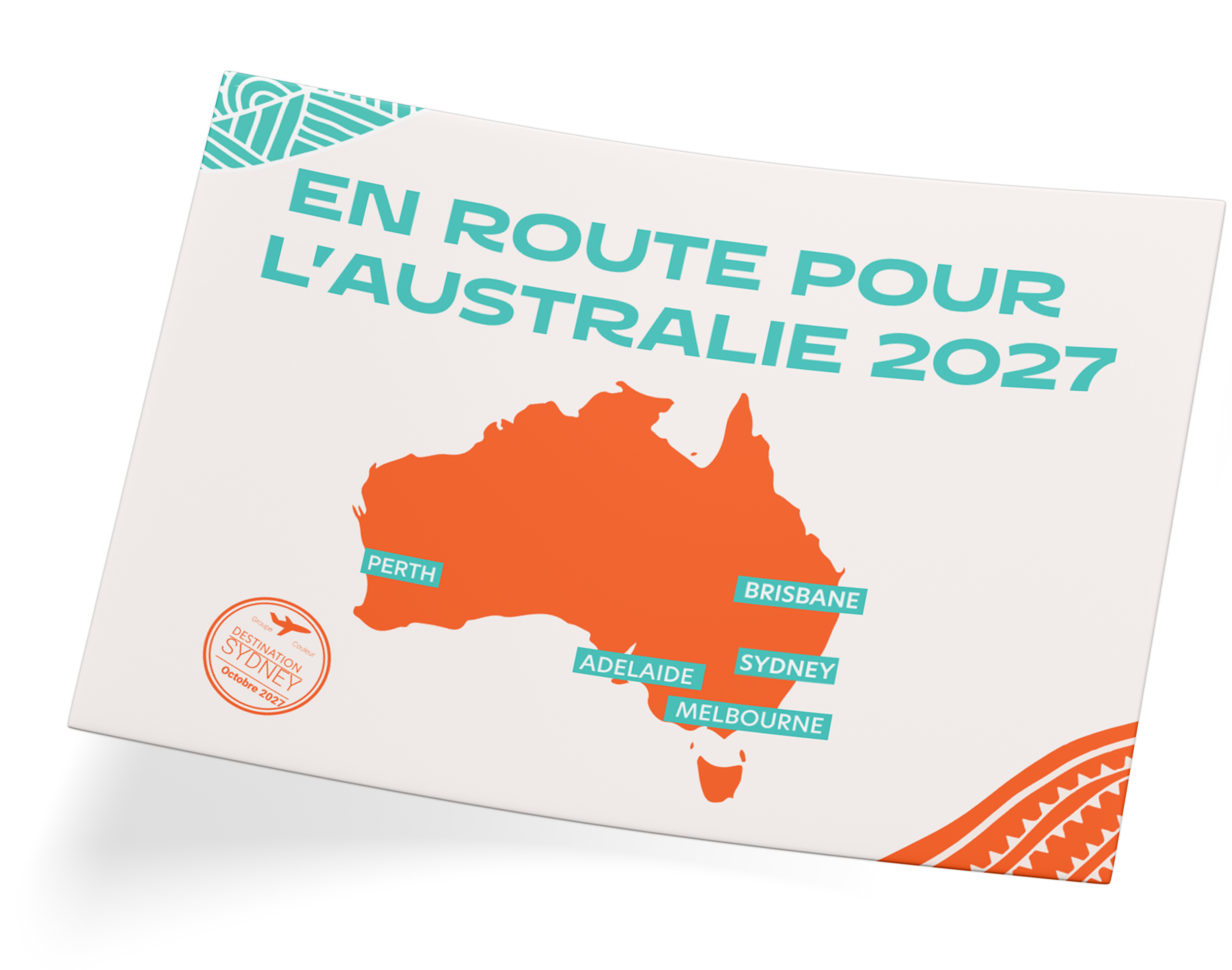 Carte Australie Rugby 2027