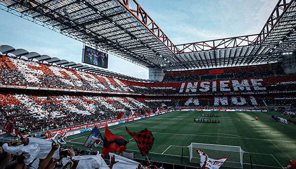 matchs et tifos San Siro